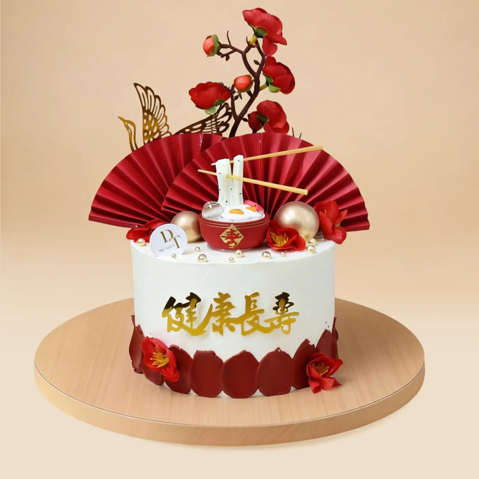 Longevity Noodle Cake 