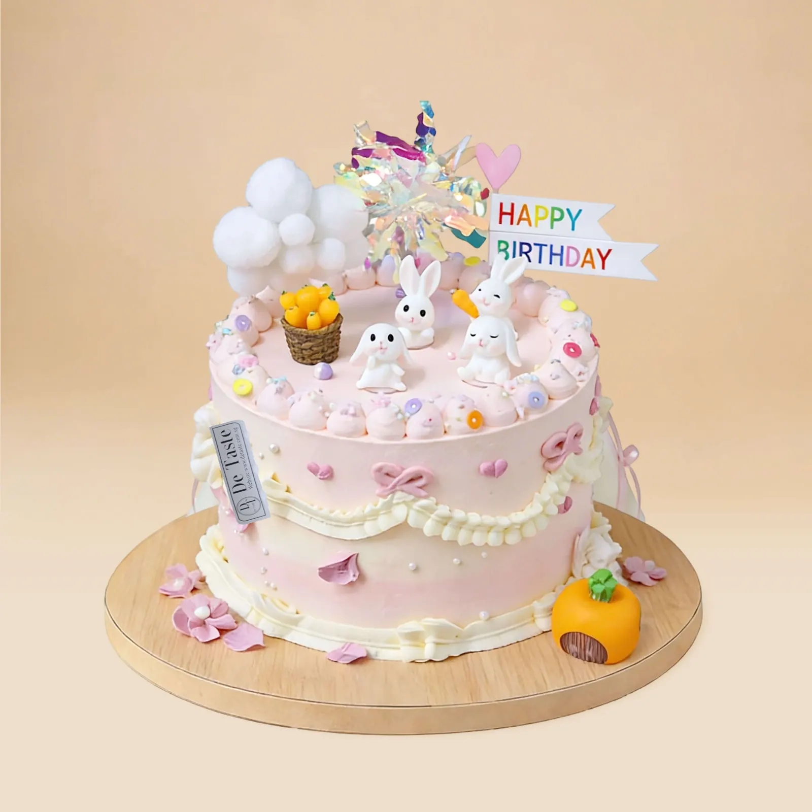 Sweet Rabbit Garden Cake