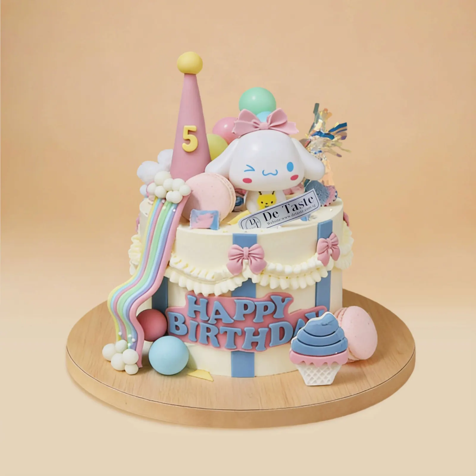 Cinnamoroll Rainbow Dream Cake