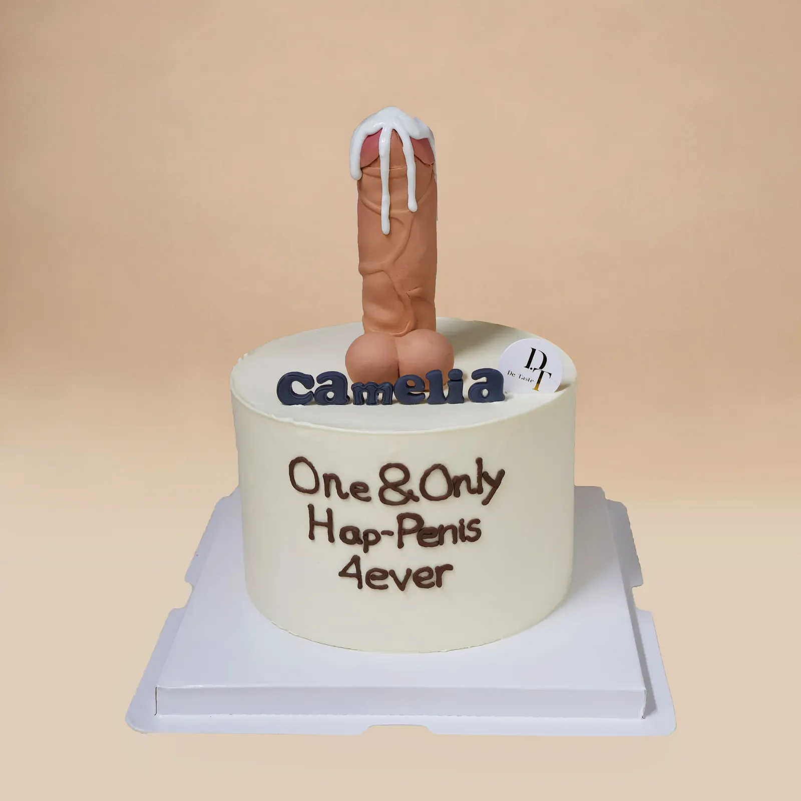 Naughty Penis Bachelorette Cake