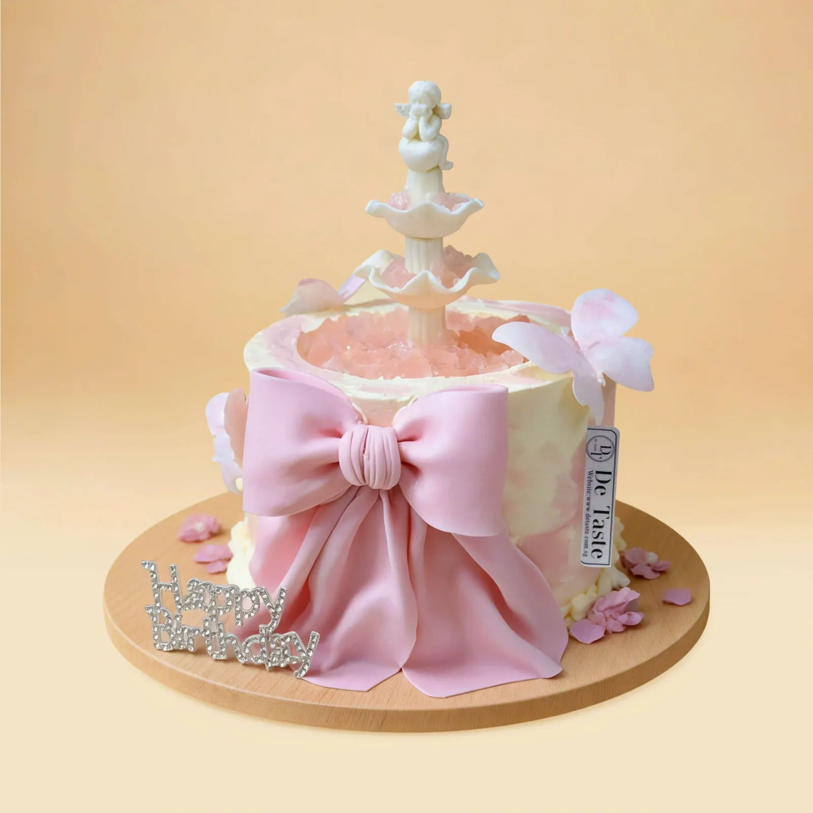 Cherub Fountain Dream Cake